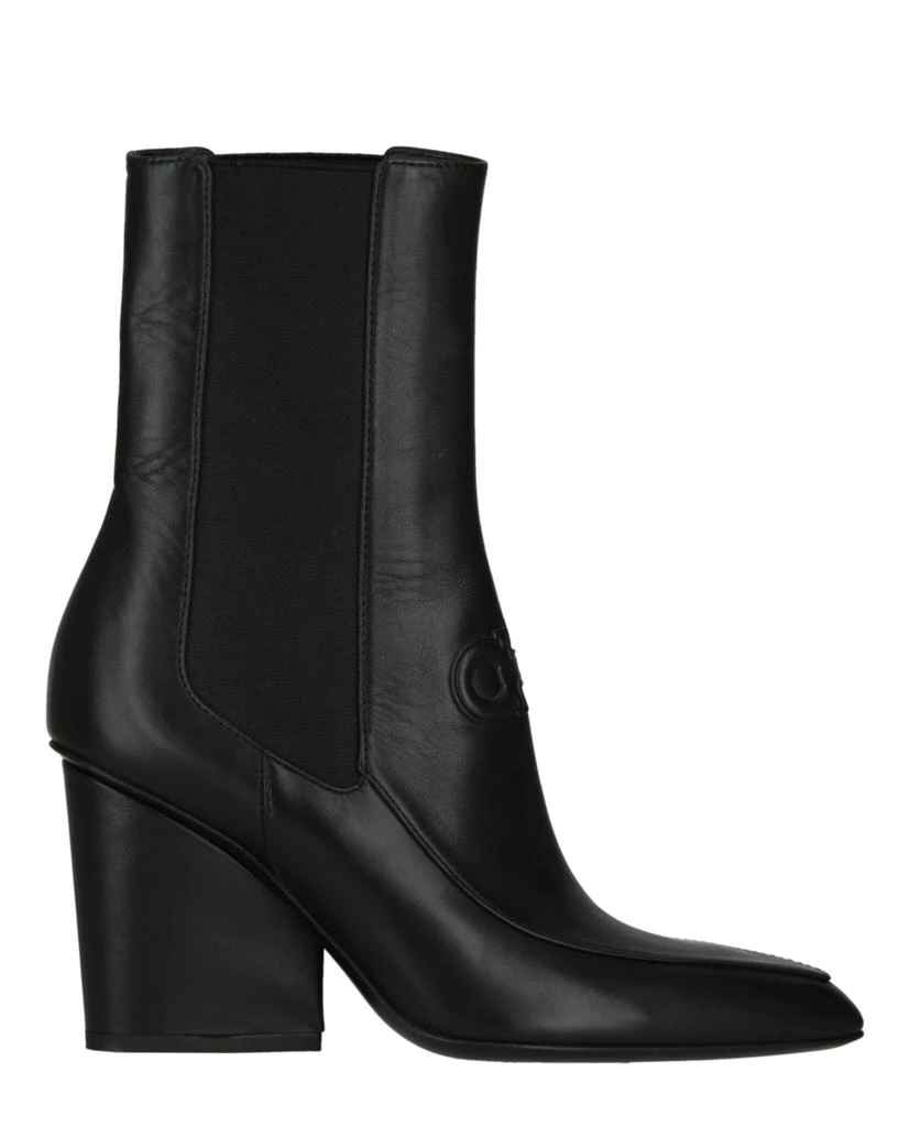 商品Salvatore Ferragamo|Marineo Leather Booties,价格¥3454,第1张图片