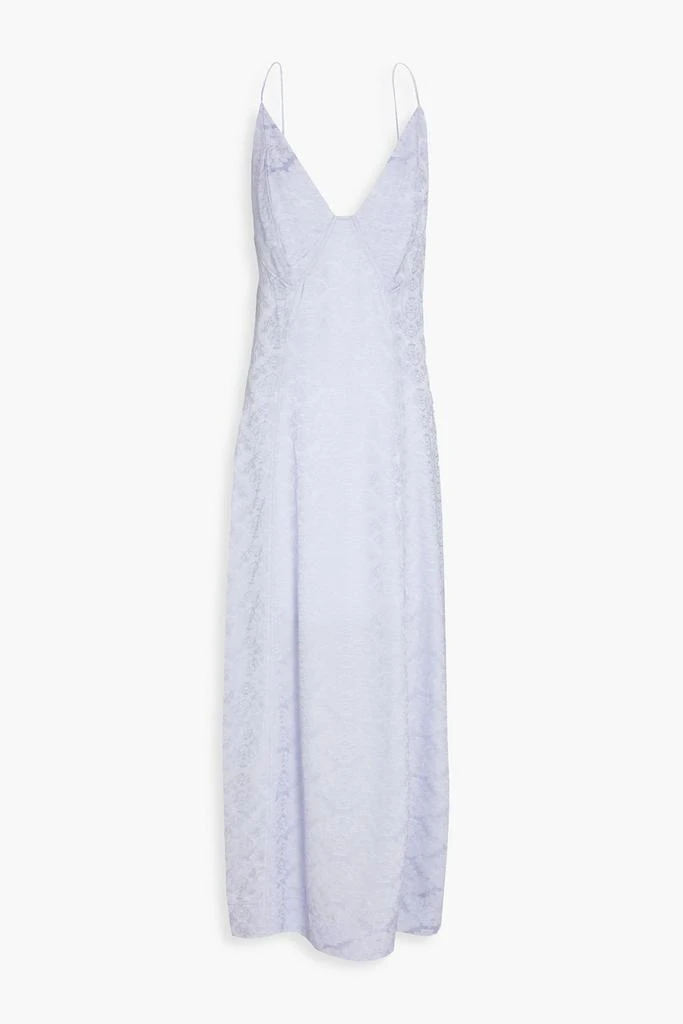 商品Ganni|Jacquard maxi slip dress,价格¥650,第1张图片