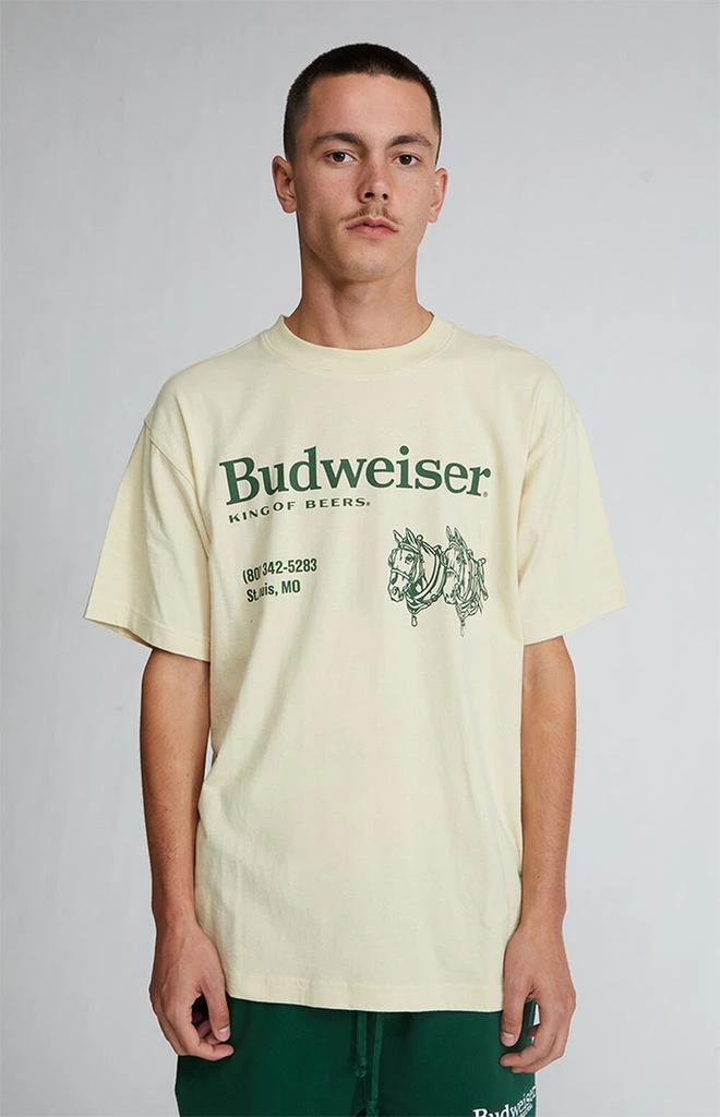 商品Budweiser|By PacSun Contact T-Shirt,价格¥214,第2张图片详细描述