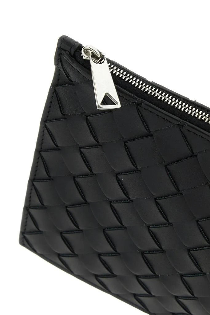 商品Bottega Veneta|Bottega Veneta Black Leather Belt Bag - Men,价格¥12194,第4张图片详细描述