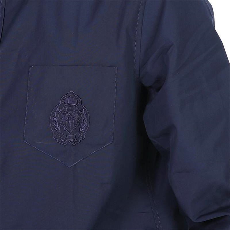 GUCCI 古驰 男士海军蓝色衬衫 368681-21131-4240商品第3张图片规格展示