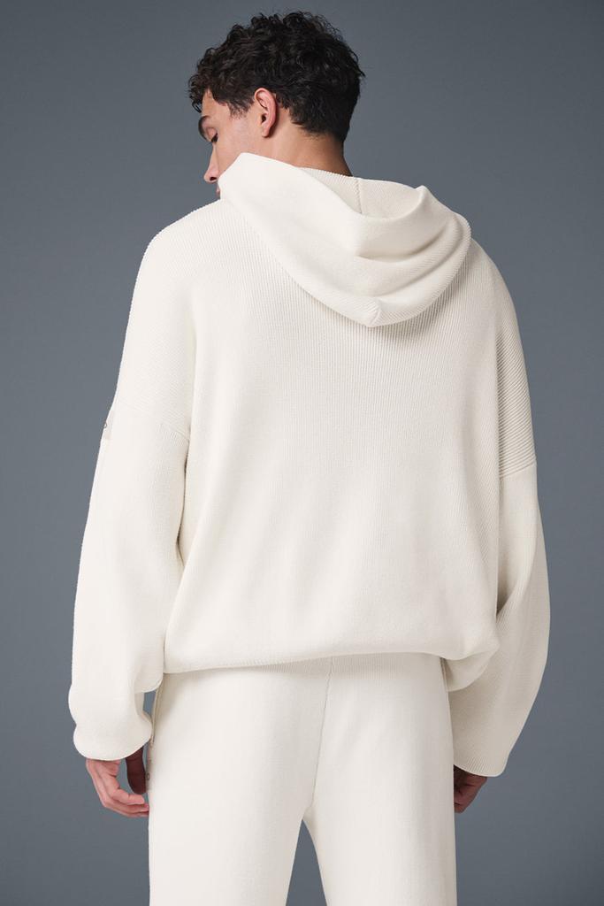 Alo Scholar Hooded Sweater - Ivory - Hoodies - Free Shipping