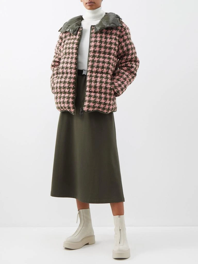 商品Moncler|Chevril wool-blend tweed down jacket,价格¥15898,第2张图片详细描述