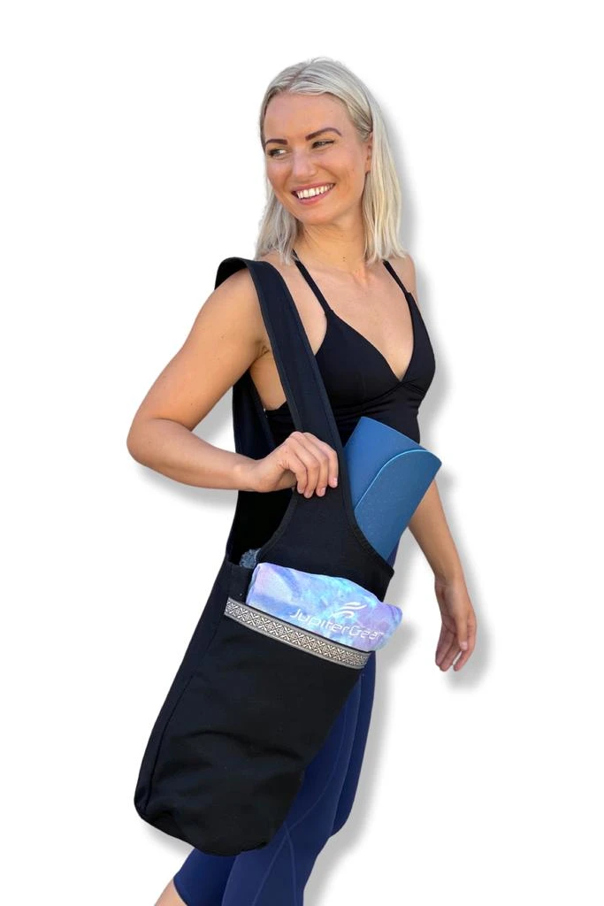 商品Jupiter Gear|Yoga Mat Carrying Tote Bag with Large Size Pockets | Multipurpose and Fit Most Size Mats,价格¥320,第1张图片