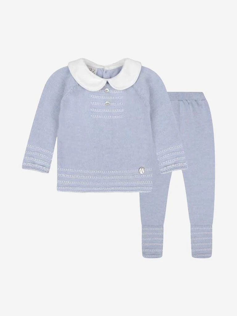 商品Paz Rodriguez|Paz Rodriguez Baby Boys Set- Wool & Cotton 2 Piece Set,价格¥324,第1张图片