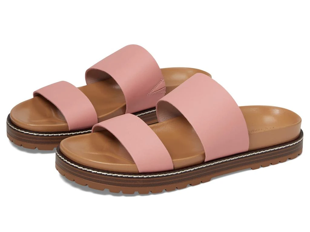 商品Madewell|The Charley Double-Strap Slide Sandal,价格¥631,第1张图片