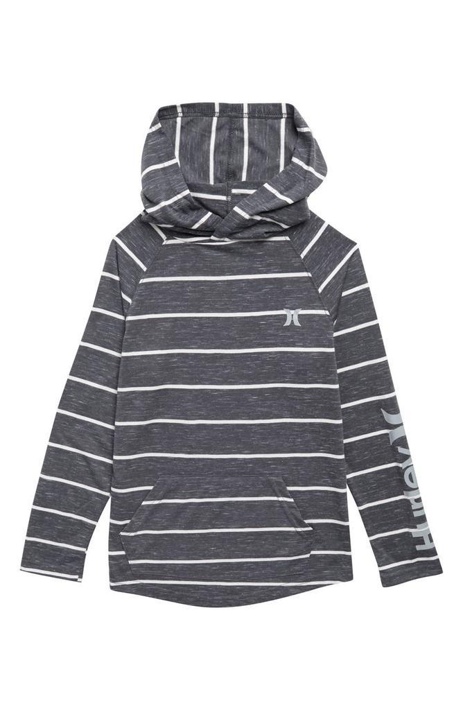 商品Hurley|Kids' Stripe Cloud Slub Pullover Hoodie,价格¥165,第1张图片