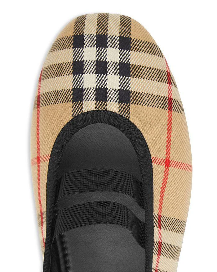 商品Burberry|Women's Grace Slip On Ballet Flats,价格¥2318,第4张图片详细描述