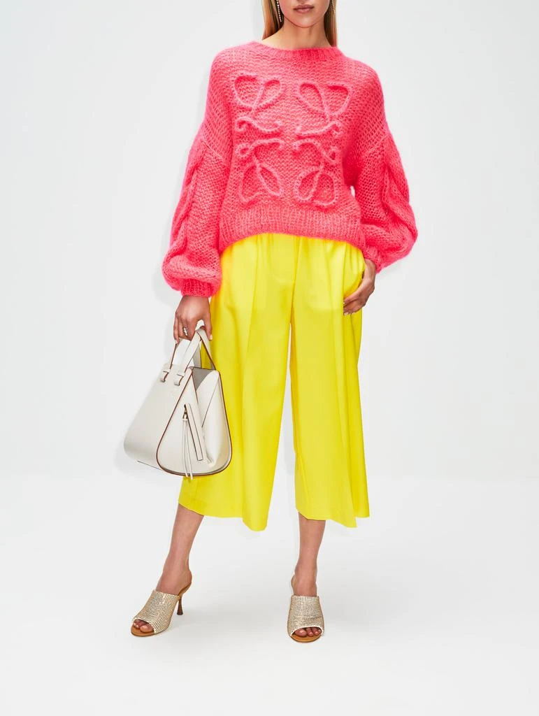 商品Loewe|Elasticated Cropped Trousers in Wool,价格¥1893,第2张图片详细描述