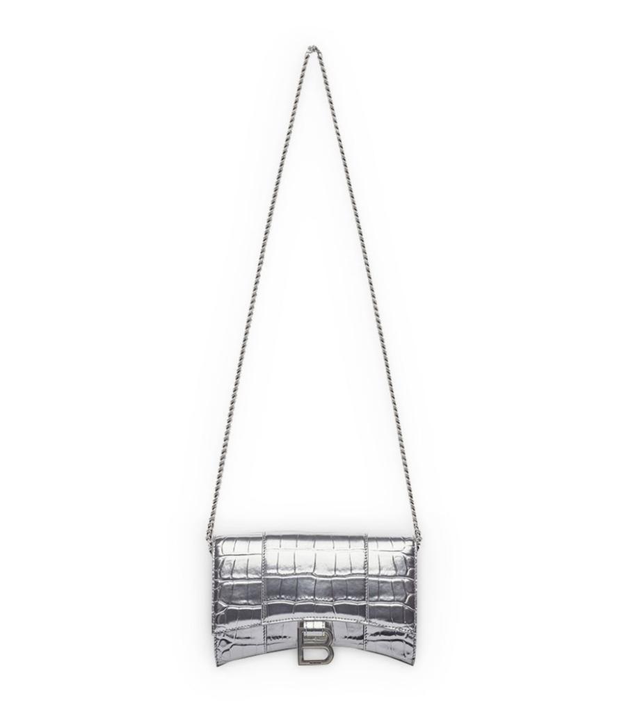 商品Balenciaga|Hourglass Chain Wallet,价格¥12509,第1张图片