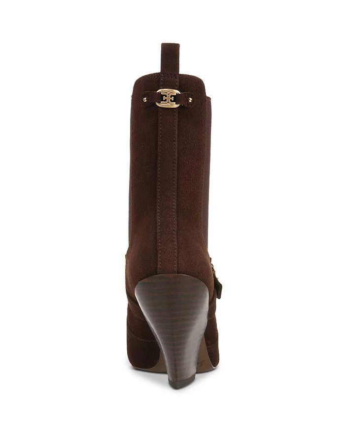 商品Sam Edelman|Women's Suzette 2 Square Toe High Heel Chelsea Boots,价格¥798,第4张图片详细描述