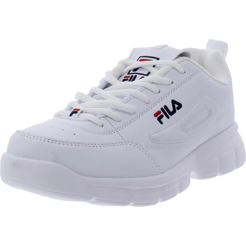 商品Fila|Fila Mens Disruptor SE Faux Leather Fitness Sneakers,价格¥333,第2张图片详细描述