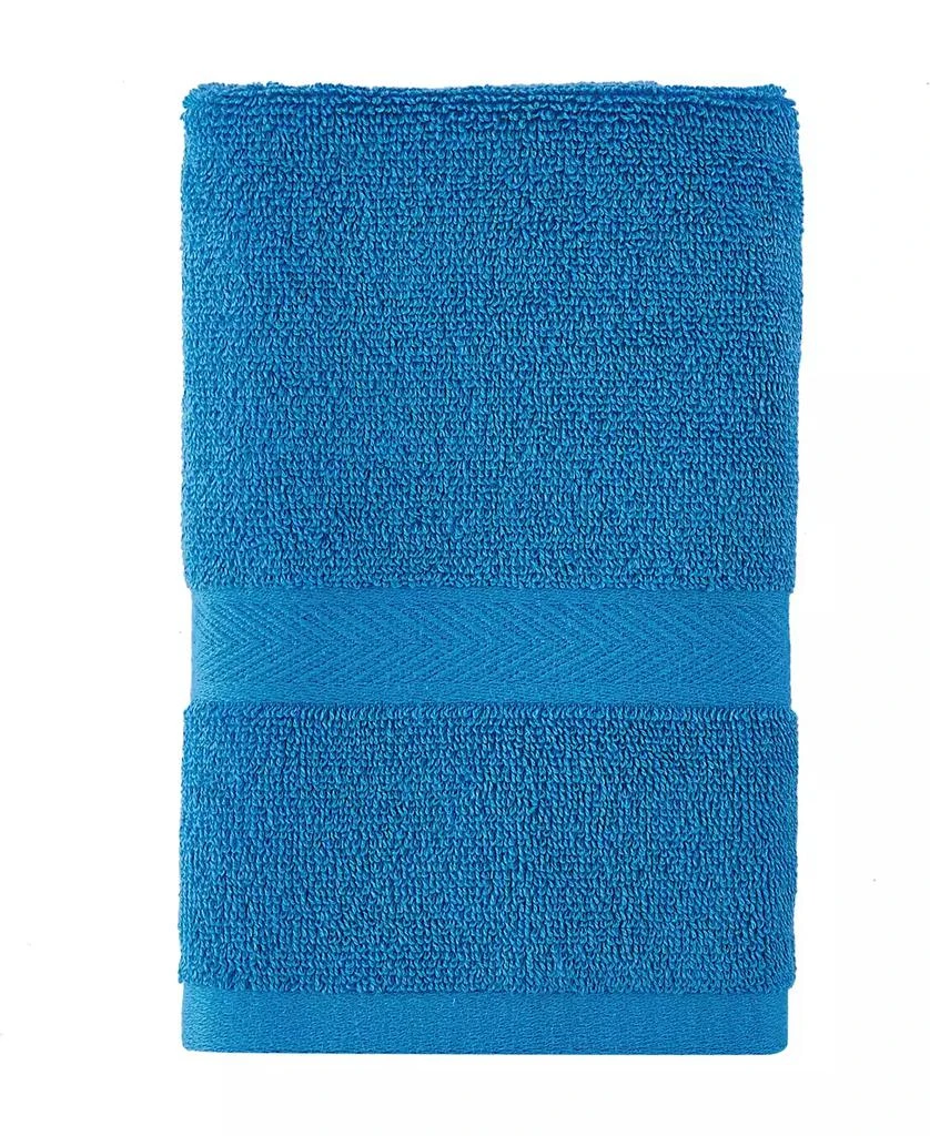 商品Tommy Hilfiger|Home Modern American Solid Cotton Washcloth, 13" x 13",价格¥21,第1张图片详细描述
