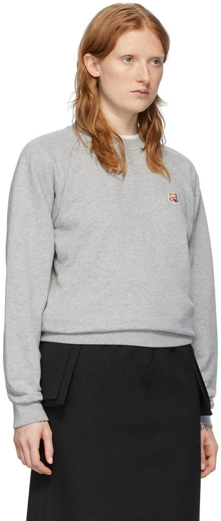 商品Maison Kitsune|Grey Fox Head Sweatshirt,价格¥1415,第2张图片详细描述