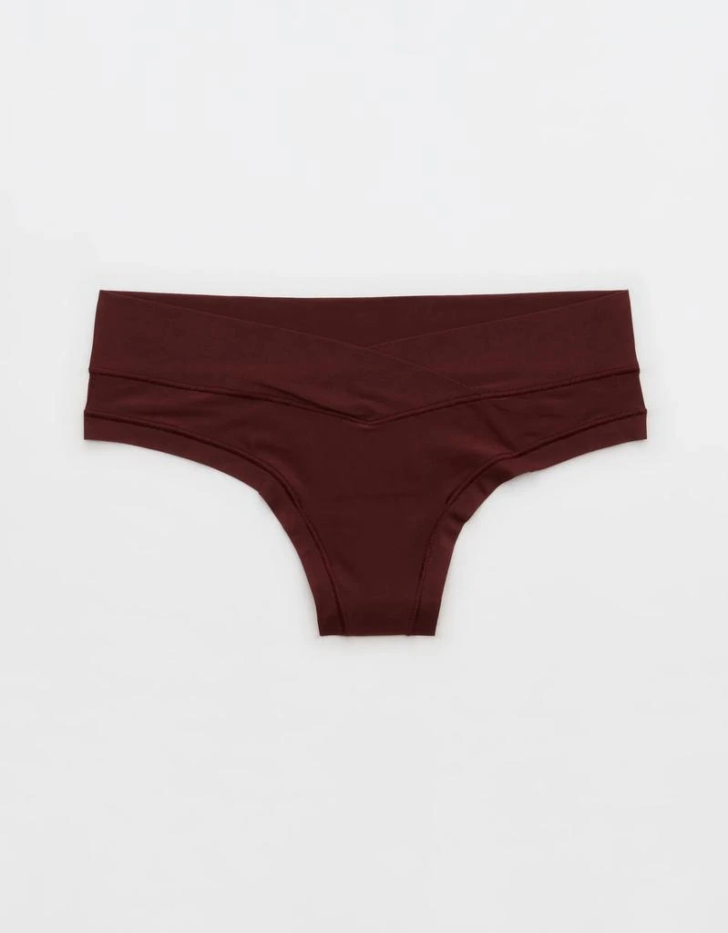 商品Aerie|SMOOTHEZ Everyday Crossover Thong Underwear,价格¥46,第1张图片