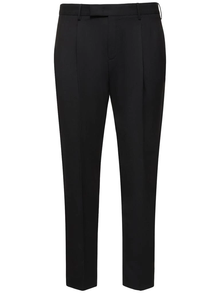 商品PT TORINO|Pleated Stretch Wool Pants,价格¥832,第1张图片