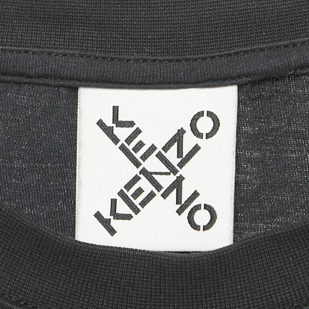 商品[二手商品] Kenzo|Kenzo Black Logo Print Cotton Crew Neck T-Shirt L,价格¥1067,第4张图片详细描述