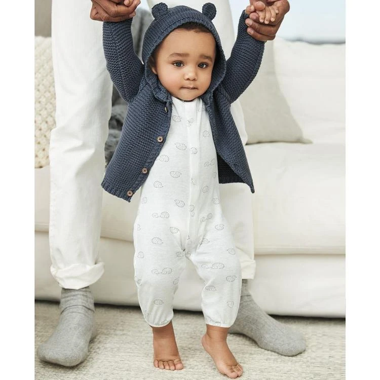 商品Carter's|耳朵造型棉质开衫 男婴和女婴 (0-24个月),价格¥74,第2张图片详细描述