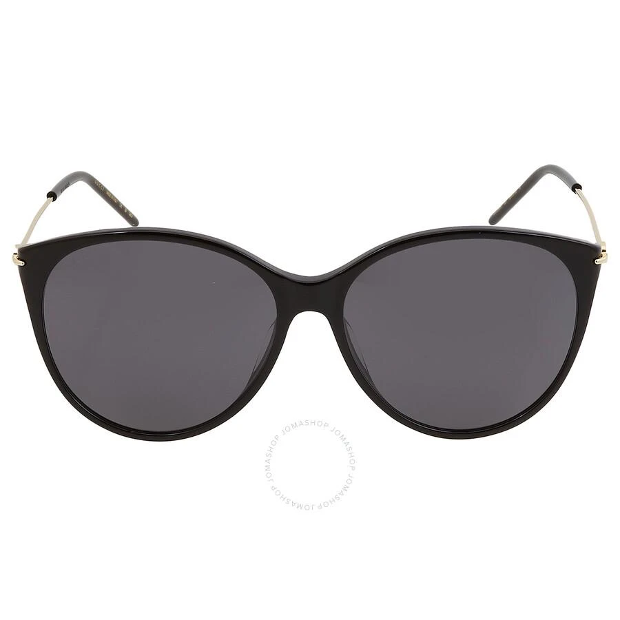 商品Gucci|Grey Cat Eye Ladies Sunglasses GG1268S 001 58,价格¥1060,第1张图片