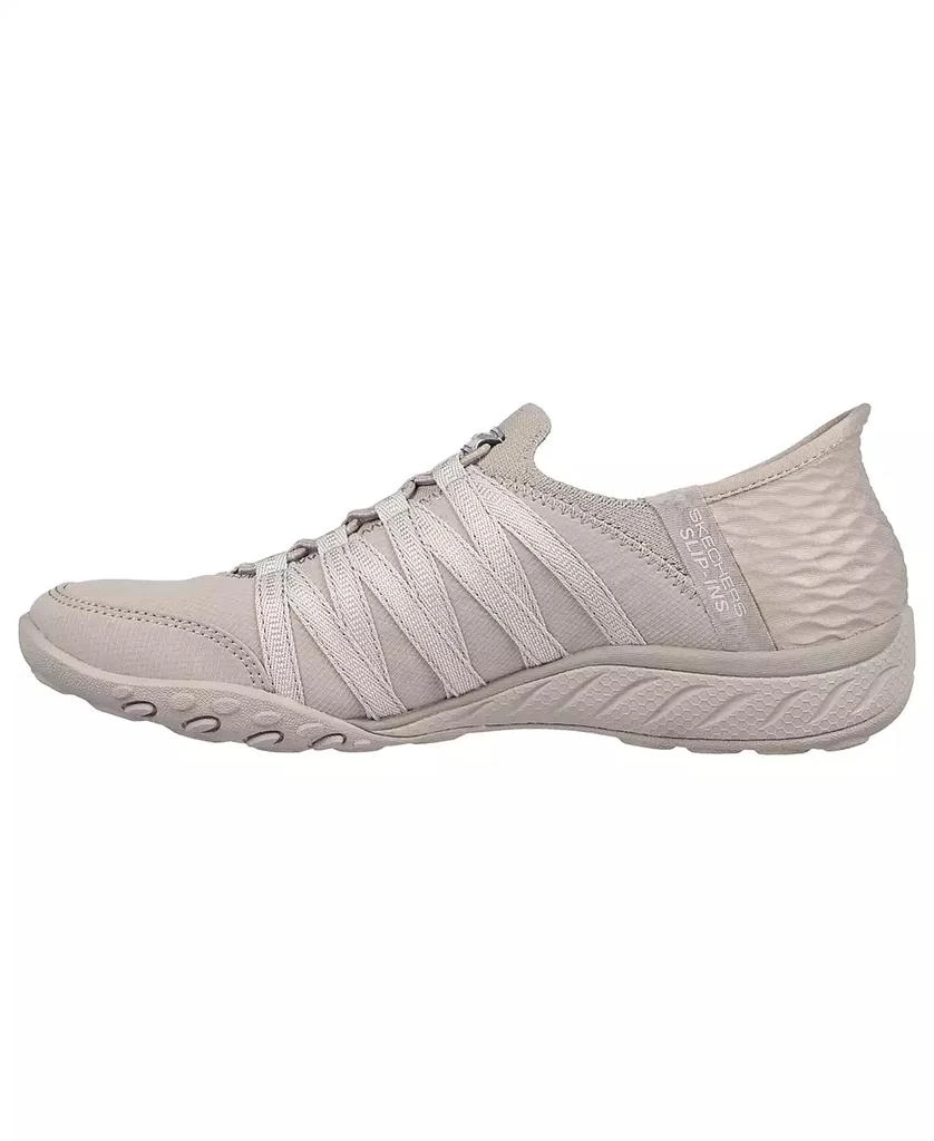 商品SKECHERS|Women's Slip-Ins-Relaxed Fit- Breathe-Easy - Roll with Me Slip-On Casual Sneakers from Finish Line,价格¥341,第3张图片详细描述