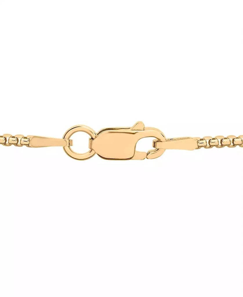 商品Macy's|Men's Diamond Boxing Gloves 22" Pendant Necklace (1/2 ct. t.w.) in 14k Gold-Plated Sterling Silver,价格¥7001,第4张图片详细描述