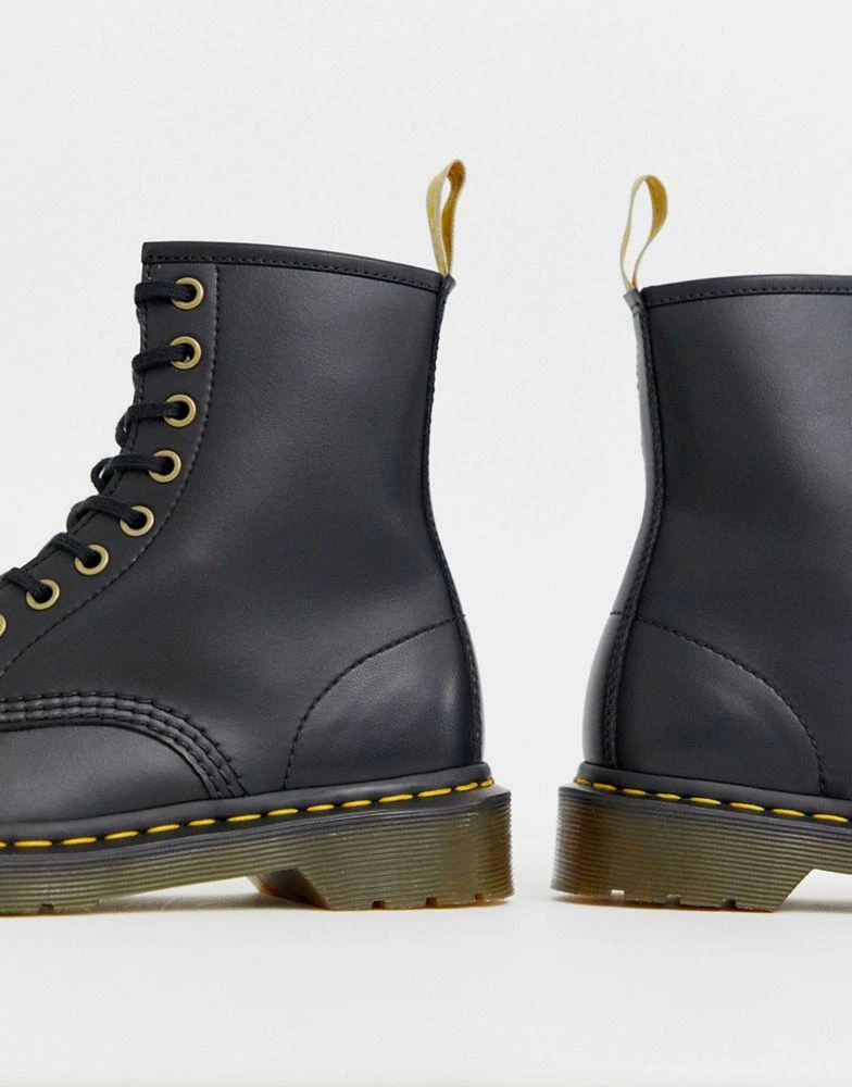 商品Dr. Martens|Dr Martens Vegan 1460 classic ankle boots in black,价格¥1251,第4张图片详细描述