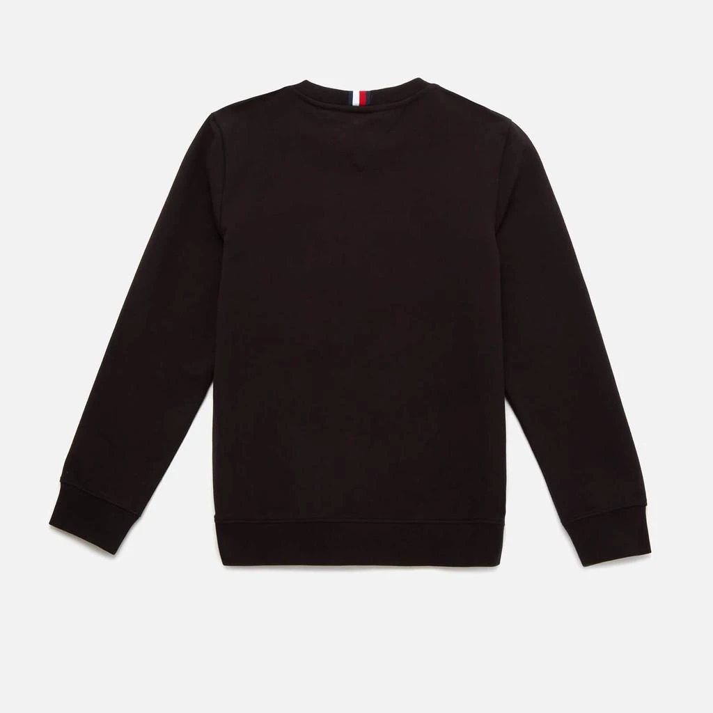 商品Tommy Hilfiger|Tommy Hilfiger Boys' Flag Rib Insert Sweatshirt - Black,价格¥286,第2张图片详细描述