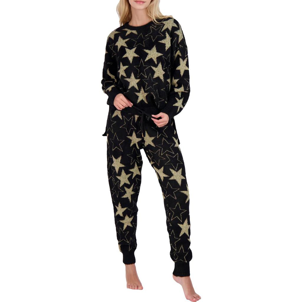 PJ Salvage Shining Star Women's Printed Slim Leg Jogger Pants商品第1张图片规格展示