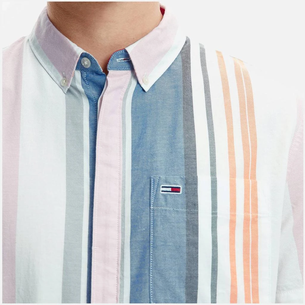 商品Tommy Jeans|Tommy Jeans Pastel Stripe Shirt,价格¥324,第3张图片详细描述