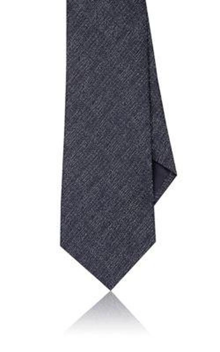 商品Giorgio Armani|Silk-Cotton Textured Satin Necktie,价格¥1034,第1张图片