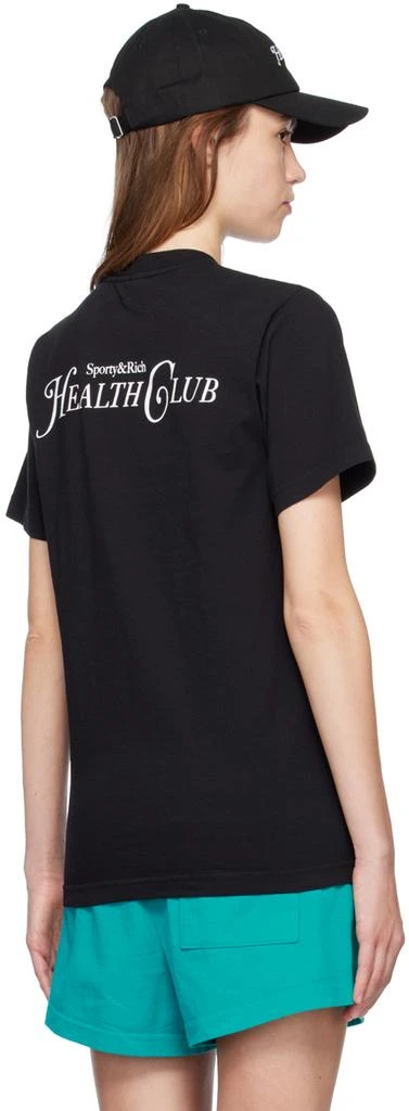 商品Sporty & Rich|Black Rizzoli T-Shirt,价格¥254,第3张图片详细描述