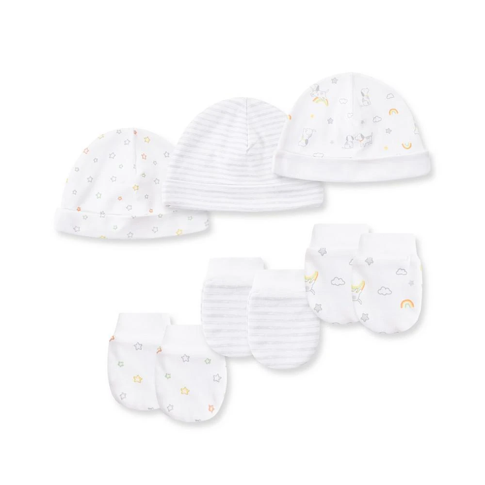 商品Little Me|Baby Boys or Baby Girls Hats and Mittens, 6 Piece Set,价格¥165,第2张图片详细描述