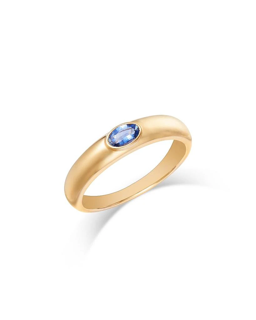 商品Bloomingdale's Fine Collection|Sapphire Ring in 14K Yellow Gold,价格¥6051,第1张图片