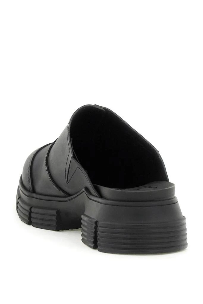 商品Ganni|Ganni recycled rubber city mules,价格¥1148,第3张图片详细描述