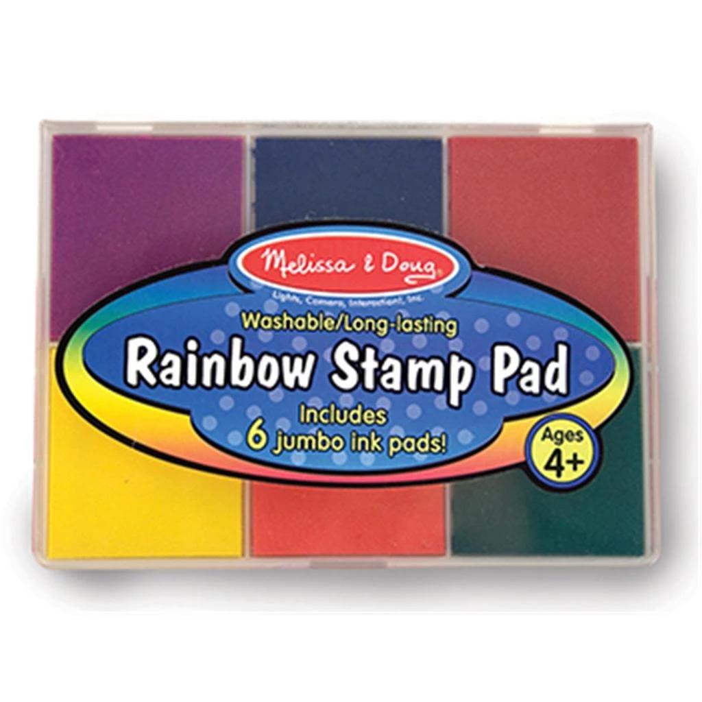 商品Melissa & Doug|Melissa & Doug LCI1637 Rainbow Stamp Pad,价格¥289,第1张图片