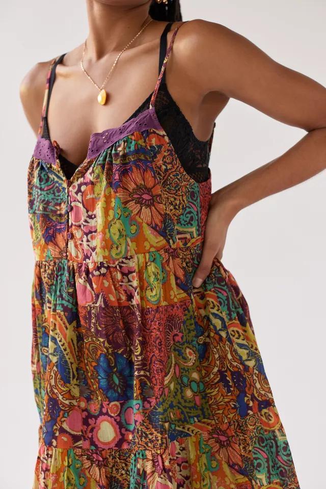 商品Urban Outfitters|UO Hanna Cecilia Tiered Mini Dress,价格¥184,第7张图片详细描述