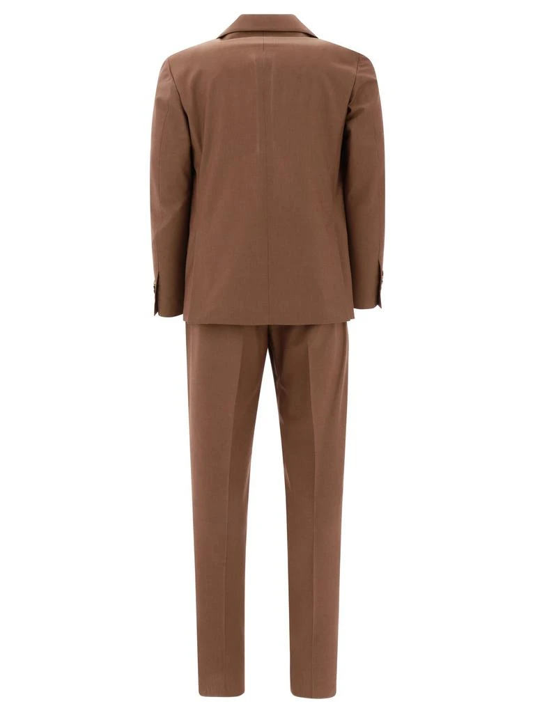 商品LARDINI|Wool Blend Single-Breasted Suit Suits Brown,价格¥9680,第2张图片详细描述