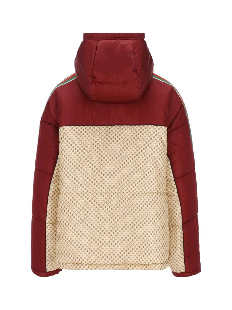 商品Gucci|Gucci GG Color Blocked Hooded Jacket,价格¥17272,第2张图片详细描述