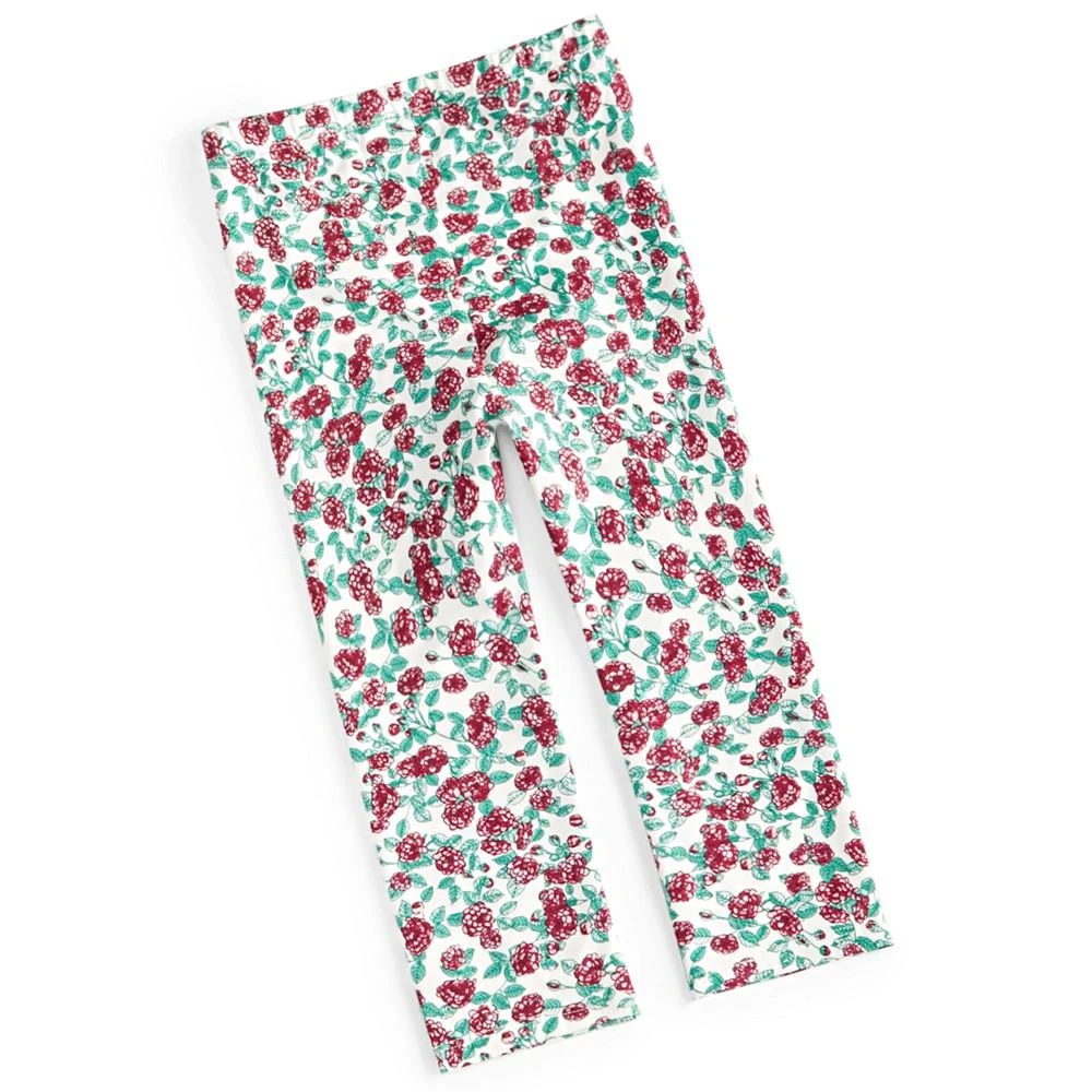 商品First Impressions|Toddler Girls Roses Leggings, Created for Macy's,价格¥34,第1张图片