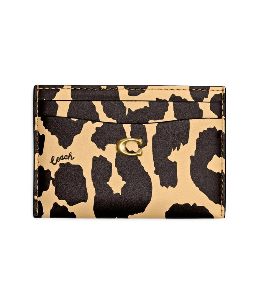 商品Coach|Essential Printed Leather Card Case,价格¥702,第1张图片