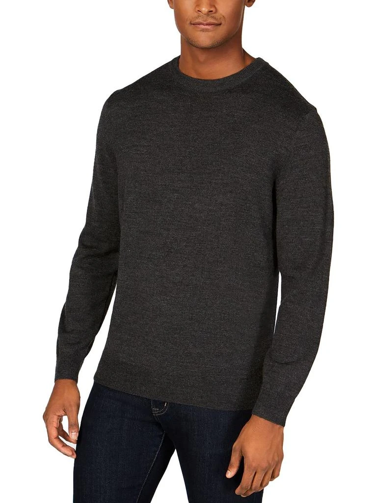 商品Club Room|Mens Merino Wool Heathered Pullover Sweater,价格¥163,第5张图片详细描述