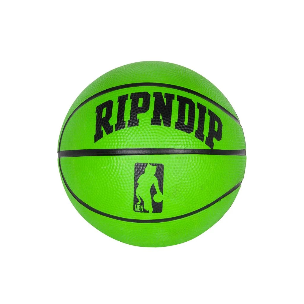 商品RIPNDIP|Peeking Alien Hanging Basketball Set (Black/Blue),价格¥456,第4张图片详细描述