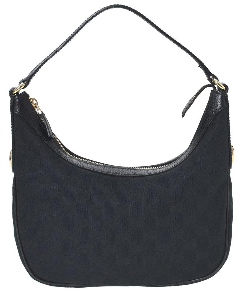 Gucci Black GG Canvas Charmy Hobo Bag (Authentic Pre-Owned)商品第1张图片规格展示