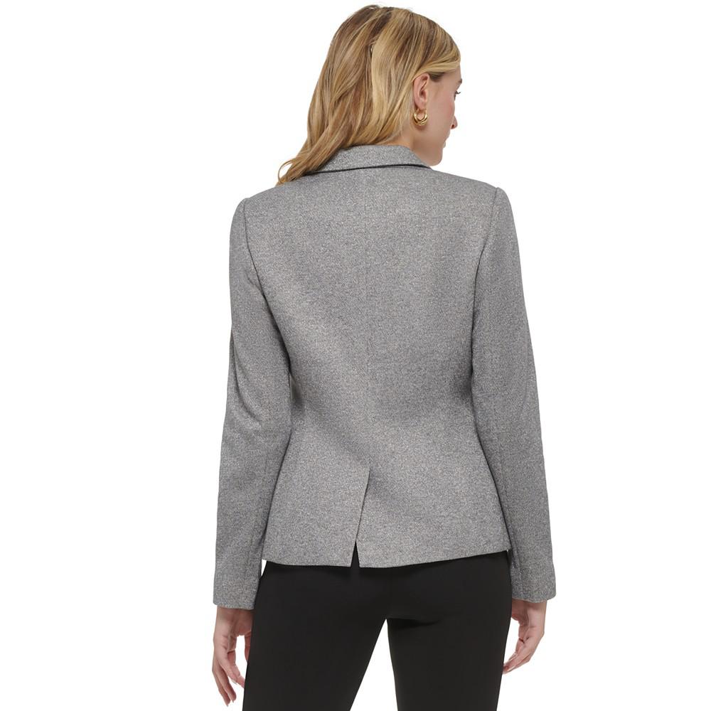 Women's Metallic Single-Button Blazer商品第2张图片规格展示