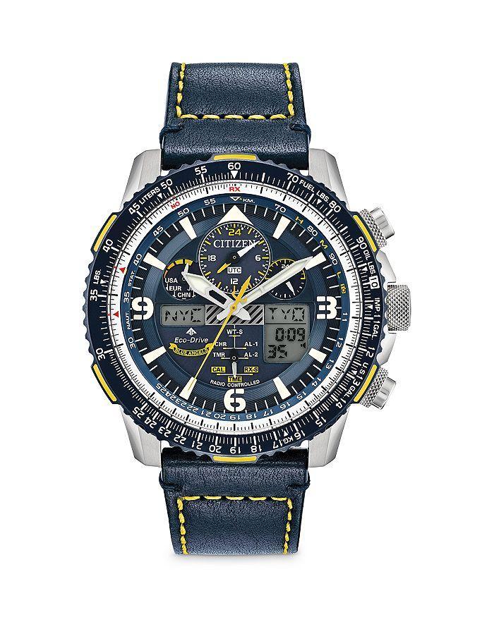 商品Citizen|Eco-Drive Promaster Blue Angels Skyhawk A-T Chronograph, 45mm,价格¥4310,第3张图片详细描述