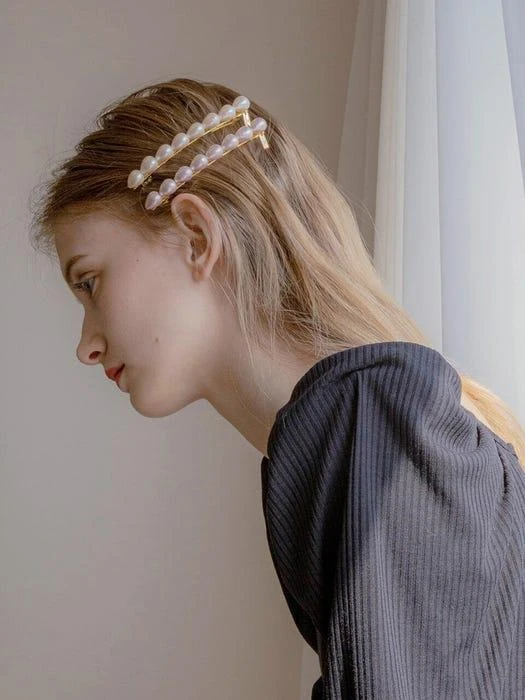 商品Jean Paul Clarisse|Oval Cotton Pearl Pin,价格¥706,第2张图片详细描述