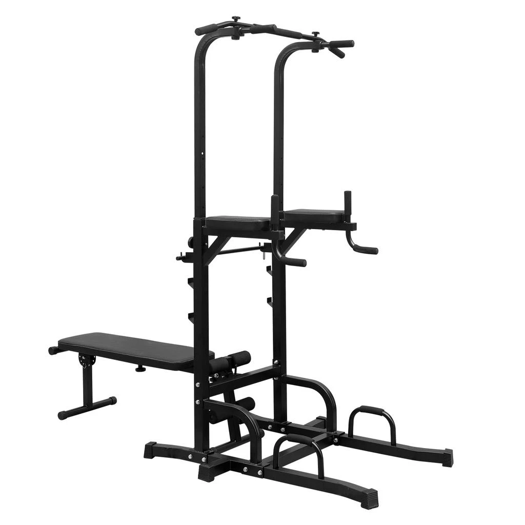 商品Streamdale Furniture|Streamdale Multifunctional Power Tower with Bench for Total Body Workout,价格¥2188,第1张图片