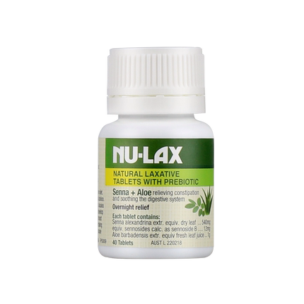 NU-Lax | 澳洲nulax芦荟乐康片果蔬膏膳食纤维素片粉促排便清肠便秘通宿便 61.57元 商品图片