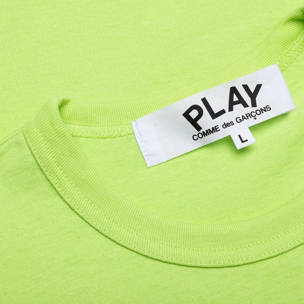 商品Comme des Garcons|Pastelle Red Emblem T-Shirt - Green,价格¥889,第3张图片详细描述