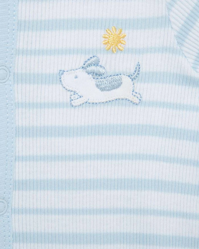 商品Little Me|Boys' Playtime Striped Rompers, 2 Pack - Baby,价格¥280,第3张图片详细描述